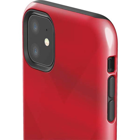 Denmark Soccer Flag iPhone 11 Impact Case